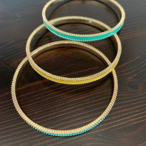 Set of 3 bangles.
